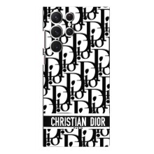 Чехол (Dior, Prada, YSL, Chanel) для Samsung Galaxy S22 Ultra (Christian Dior)