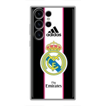 Чехол для Samsung Galaxy S22 Ultra с принтом (Лого Real Madrid)