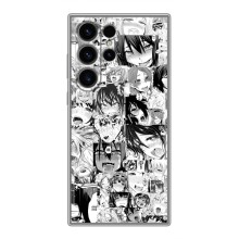 Анимешный чехол для Samsung Galaxy S22 Ultra (Ahegao manga)