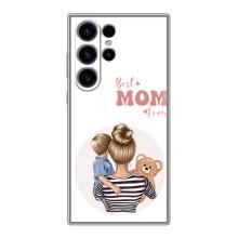 Чехлы для мамы на Samsung Galaxy S22 Ultra (Мама сына)