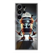 Чехол с мемом Тралалело тралала на Samsung Galaxy S22 Ultra (Капучино асасино)