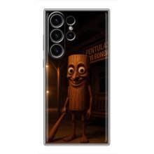 Чехол с мемом Тралалело тралала на Samsung Galaxy S22 Ultra (Тунг тунг тунг сахур)