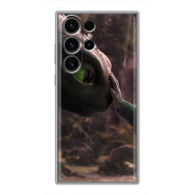 Чехол как приручить дракона на Samsung Galaxy S22 Ultra – Сцена з драконом
