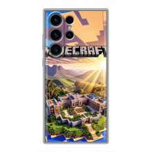 Чохол з картинками Майнкрафт для Самсунг Галаксі S22 Ультра – Minecraft