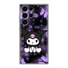 Чехол с персонажем Куроми на Samsung Galaxy S22 Ultra – Куроми на черном
