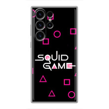 Чехол Гра в кальмара для Samsung Galaxy S22 Ultra – Логотип игры кальмара