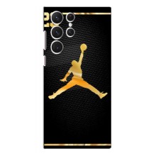 Силиконовый Чехол Nike Air Jordan на Самсунг Галакси С22 Ультра (Джордан 23)