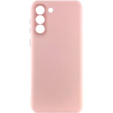 Чехол Silicone Cover Lakshmi Full Camera (A) для Samsung Galaxy S22 – Розовый