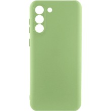 Чехол Silicone Cover Lakshmi Full Camera (A) для Samsung Galaxy S22 – Зеленый