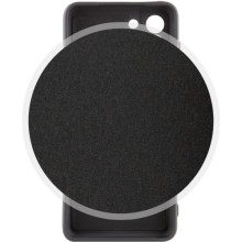 Чехол Silicone Cover Lakshmi Full Camera (A) для Samsung Galaxy S22 – Черный