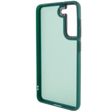 Чохол TPU+PC Lyon Frosted для Samsung Galaxy S22 – Green