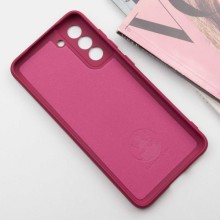 Чехол Silicone Cover Lakshmi Full Camera (AA) для Samsung Galaxy S22 – Бордовый