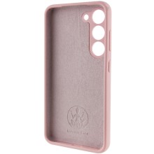 Чехол Silicone Cover Lakshmi Full Camera (AAA) для Samsung Galaxy S22 – Розовый