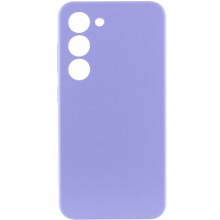Чехол Silicone Cover Lakshmi Full Camera (AAA) для Samsung Galaxy S22 – Сиреневый
