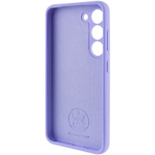 Чехол Silicone Cover Lakshmi Full Camera (AAA) для Samsung Galaxy S22 – Сиреневый