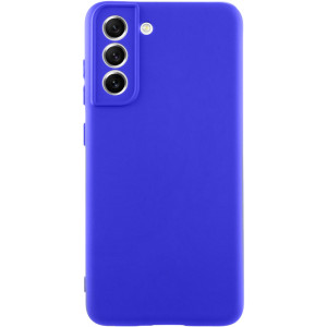 Чехол Silicone Cover Ummi Lakshmi Full Camera (AA) для Samsung Galaxy S22 – Синий