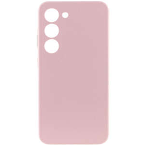 Чехол Silicone Cover Lakshmi Full Camera (AAA) для Samsung Galaxy S22 – Розовый