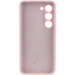 Чехол Silicone Cover Lakshmi Full Camera (AAA) для Samsung Galaxy S22 – Розовый