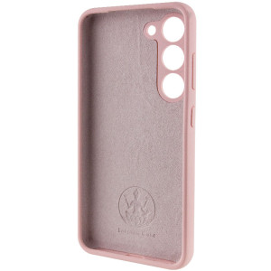 Чехол Silicone Cover Lakshmi Full Camera (AAA) для Samsung Galaxy S22 – Розовый