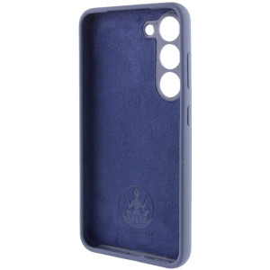 Чехол Silicone Cover Lakshmi Full Camera (AAA) для Samsung Galaxy S22 – Темно-синий