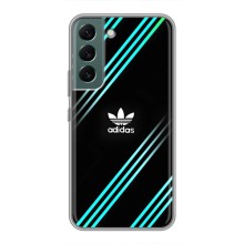 Чехлы Адидас для Samsung Galaxy S22 (AlphaPrint) (Адидас с полосами)