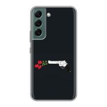 Чехлы (ART) Цветы на Samsung Galaxy S22 (VPrint) (Неожиданные цветы)