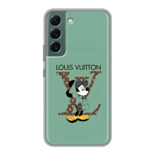 Чохли Луі Вітон для Samsung Galaxy S22 (AlphaPrint - LOUIS VUITTON) (Міккі Маус LV)