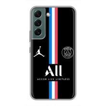 Чехлы PSG для Samsung Galaxy S22 (AlphaPrint) (футболка ПСЖ)