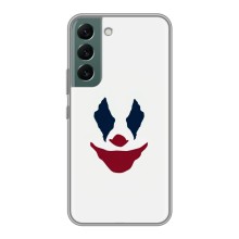 Чехлы с картинкой Джокера на Samsung Galaxy S22 (Лицо Джокера)