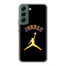Чехлы для Samsung Galaxy S22 - с картинкой JORDAN (AlphaPrint) (Jordan Gold)