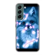 Чехлы с картинкой Лисички для Samsung Galaxy S22 (VPrint) (Яркая лисичка)