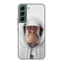 Чехлы с Обезьянами NFT для Samsung Galaxy S22 (AlphaPrint) (обезьяна NFT в тату)