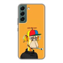 Чехлы с Обезьянами NFT для Samsung Galaxy S22 (AlphaPrint) (Скучающая Обезьяна NFT)