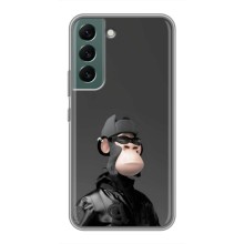 Чехлы с Обезьянами NFT для Samsung Galaxy S22 (AlphaPrint) (стильная обезьяна NFT)