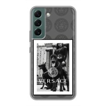 Чохли VERSACE для Самсунг Гелексі S22 (PREMIUMPrint) (Версаче)