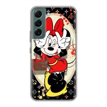 Чохол Disney Mouse Samsung Galaxy S22 (PREMIUMPrint) (Мінні peace)