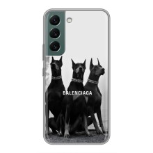 Чохол ДОБЕРМАН  для Samsung Galaxy S22 (Три добермана)