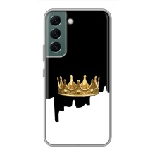 Чохол (Корона на чорному фоні) для Самсунг Галаскі С22 (Золота корона)