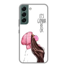 Чехол с печатью для Samsung Galaxy S22 - (Мода) (AlphaPrint) (Коронавирус)