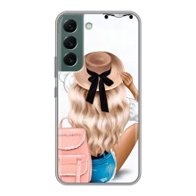Чехол с печатью для Samsung Galaxy S22 - (Мода) (AlphaPrint) (Путешествие)