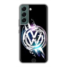 Чехол "Фольксваген" для Samsung Galaxy S22 – Volkswagen на черном