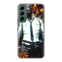 Силиконовый чехол с картинкой "Герой Pubg" на Samsung Galaxy S22 – Man Пубг