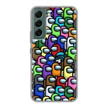 Чохли Амонг Ас для Samsung Galaxy S22 (AlphaPrint) (Убитий)