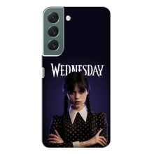 Силиконовый чехол с картинкой для Samsung Galaxy S22 (Wednesday)