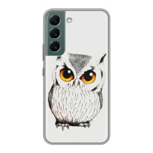Чехол с птицами на Samsung Galaxy S22 (VPrint) (Милая Сова)