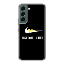 Чехол с Симпсонами для Samsung Galaxy S22 (VPrint) (Гомер Later)
