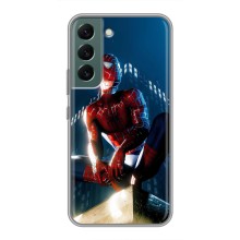 Чехол Супергерой Человека Паука на Samsung Galaxy S22 – Паук на доме