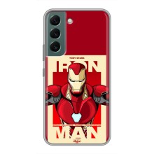 Чохол Супергерой Залізна Людина на Samsung Galaxy S22 – Iron man