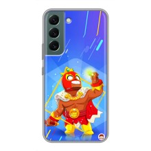 Чохол (ТПУ) з Героями Бравл Старс на Samsung Galaxy S22 (Ель Прімо)