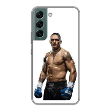 Чехол с картинкой Александр Усик для Samsung Galaxy S22 – Усик на белом